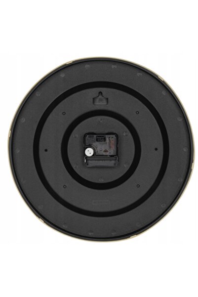 Teesa Ceas de perete clasic cu disc de cuarț, 30 cm, bronz deschis TSA0048