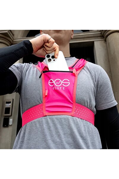NO BRAND Vestă de alergare, rucsac reflectorizant pentru ciclism, cu buzunar ...