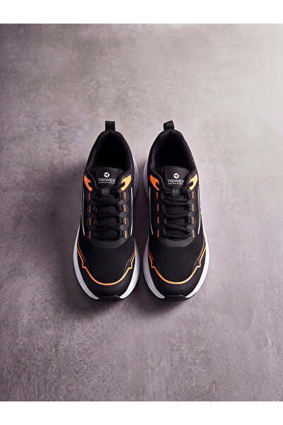 LC Waikiki Triwex Black Men's Sneaker with Nevavm Difference