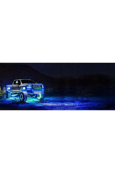 Interlook ILUMINARE LED RGB PENTRU ȘASIU – LĂMPI PENTRU MAȘINĂ, 8 buc. + TELE...