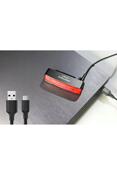 NO BRAND Lampă bicicletă XlitET iluminare spate senzor frână USB (E104)