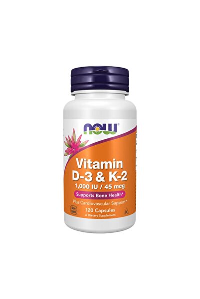 Generic Brand Τρόφιμα Βιταμίνη D3 & K2 (120 Κάψουλες)