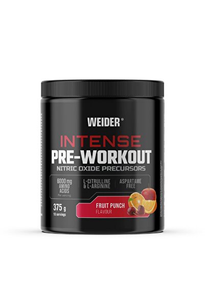 Weider Nutrition Έντονο Προ-προπονητικό (375 γρ) Γεύση Φρουτοπούντς