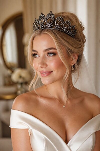 Monalisa Home Evening Dress Zircon Stone Luxury Crown