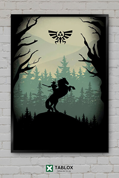 TABLOX Η αφίσα δράσης The Warrior Warrior Fighter Action Art με κορνίζα, διακ...