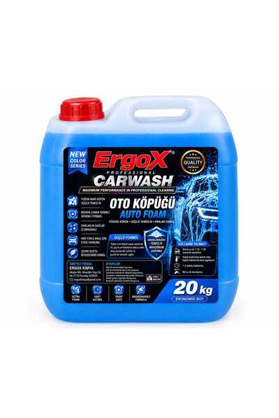 MAVİ KÖPÜK OTO ŞAMPUANI 20KG