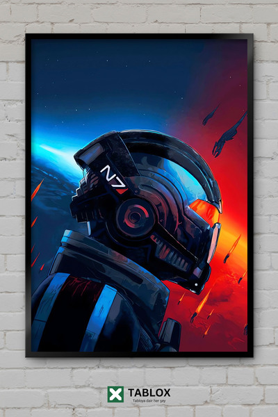 TABLOX Mass Effect Game Science Fiction Space RPG Aventură Tablou decorativ î...