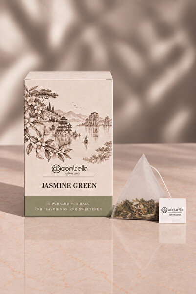 Jasmine Green (Yaseminli Yeşil Çay-15’li Paket Piramit Çay)