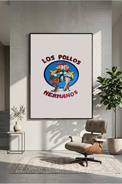 postercraft Breaking Bad Los Pollos Hermanos Minimalistički poster sa slikom ...