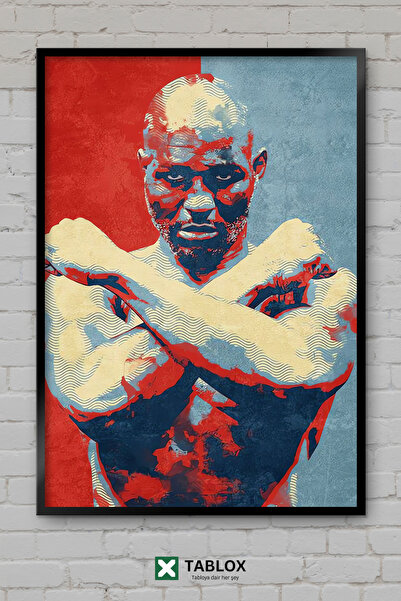 TABLOX Bernard Hopkins Bocker Boxer Champion Αφίσα με εμφάνιση πλαισίου Διακο...
