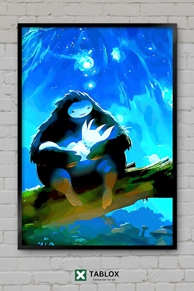 TABLOX Ori Blind Forest Anime Παιχνίδι Ρόλων με Χαρακτήρες Περιπέτειας Διακοσ...