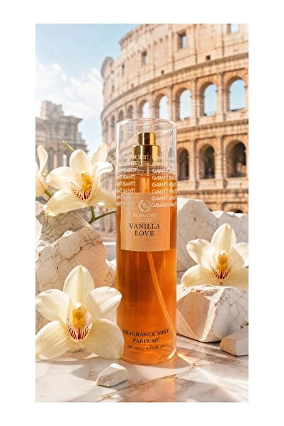 ROMANO PREMIUM Vanilla Love Vücut Spreyi Kalıcı Yüksek Esans Oranı 200ML