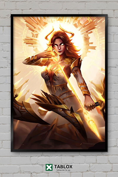 TABLOX Smite Game Gods of War Mythology Διακοσμητικός πίνακας ζωγραφικής MDF ...