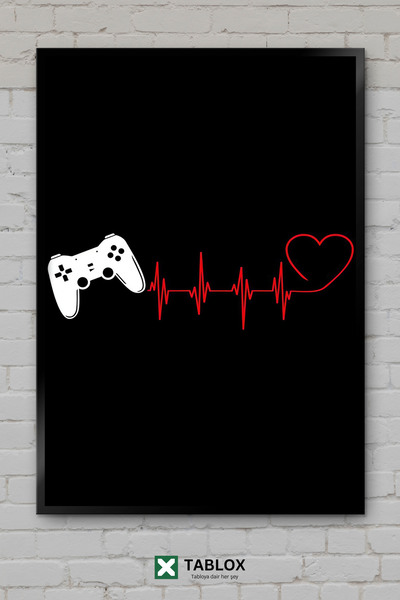 TABLOX Computer Gaming Computer Game Gamer Cadou Poster Cadru Decorativ Tablo...