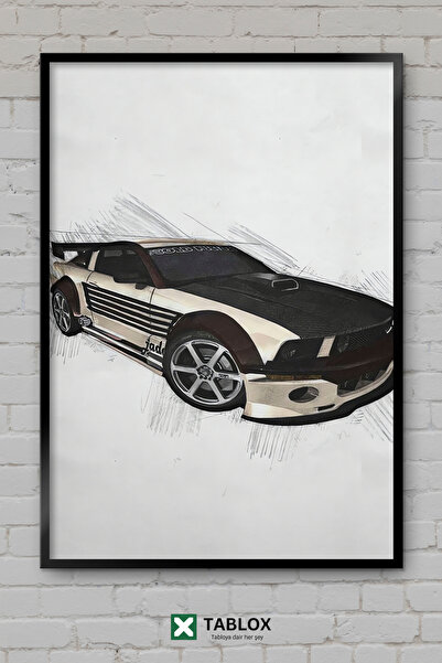 TABLOX Need For Speed Cars Racing Game Αφίσα Παιχνιδιού με Πλαίσιο Προβολής Δ...