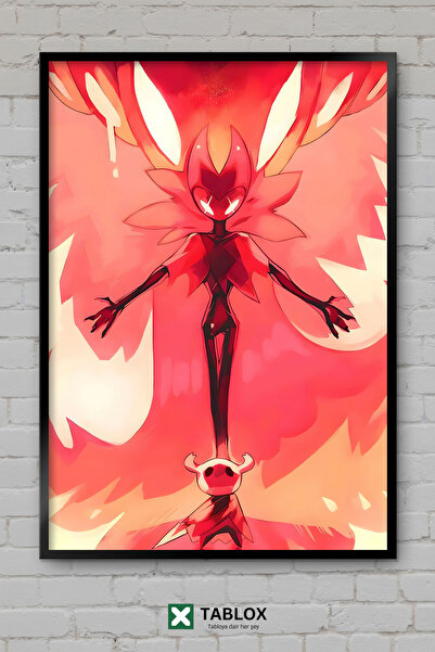 TABLOX Hollow Knight Silksong Hornet Παιχνίδι Steam Αφίσα με Εμφάνιση Πλαισίο...