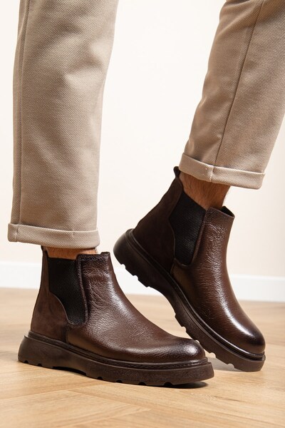 maximoda Genuine Leather, Laceless, New Season Real Leather Men's Boots
