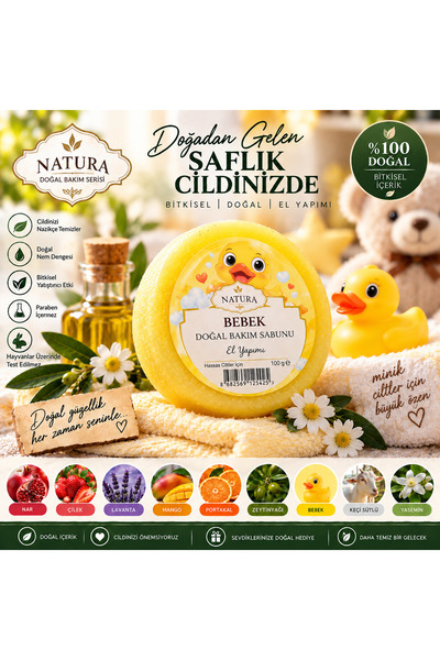 natura Bebek Doğal Bakım Sabunu