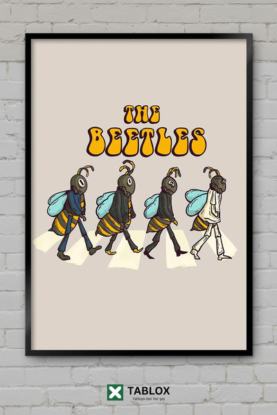 TABLOX Οι Beatles Ροκ Συγκροτήματα Μουσικής Μύθος της Μουσικής Τέχνης Καλλιτέ...