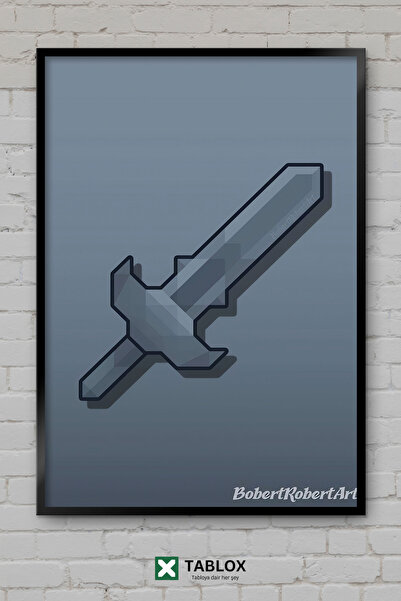 TABLOX Sabie Terraria Shadewood Sabie de joc de masă decorativă din MDF cu ra...