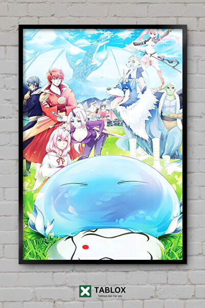 TABLOX Tensei Shitara Slime Datta Ken Άνιμε Μάνγκα Ιζεκάι Διακοσμητικός Πίνακ...
