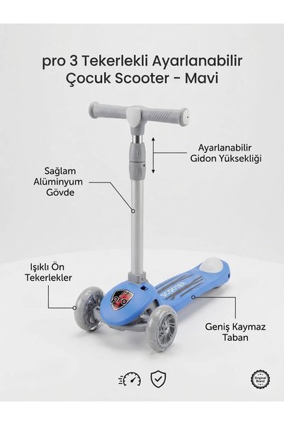 Genel Markalar 3 TEKERLEKLİ SCOOTER