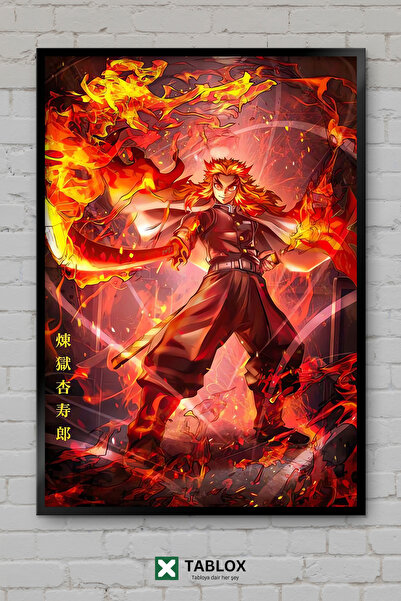 TABLOX Κιοτζούρο Ρενγκόκου Demon Slayer Άνιμε Μάνγκα Χαρακτήρας Διακοσμητικός...