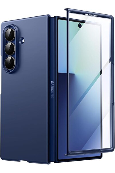JETech Slim Case for Samsung Galaxy Z Fold 7, Blue
