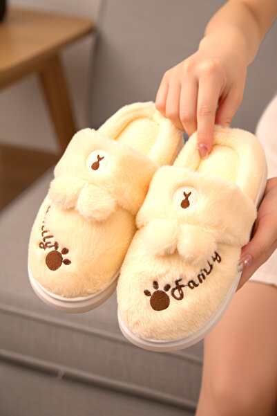 HFKY Women's House Slippers. Soft Sole Warm Plush Indoor Slippers. Slippers