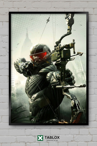 TABLOX Crysis Game Επιτραπέζιο παιχνίδι επιστημονικής φαντασίας με αφίσα δράσ...