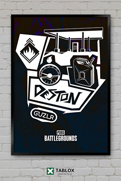 TABLOX Deston Guzlr Fuel Music Art Αφίσα Μινιμαλιστικής Τέχνης με Μινιμαλιστι...