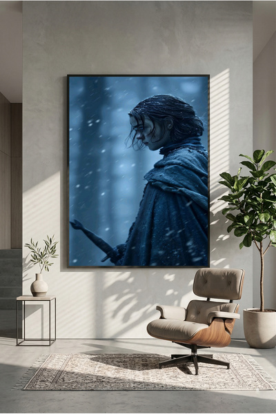 postercraft Poster din lemn Game of Thrones Arya Stark (fără ramă)