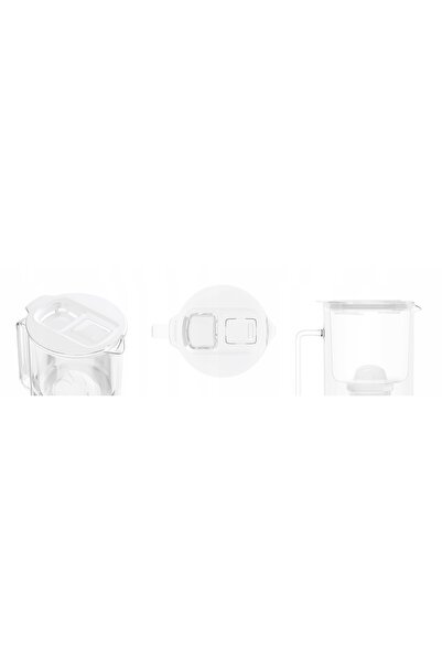 Wessper 2L WES209-FF-WH Carafa de filtrare din sticlă MINI + Filtru LED