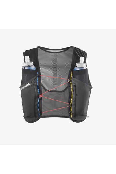 Salomon Sense Pro 6 Race Flag Set Unisex Siyah Koşu Yeleği