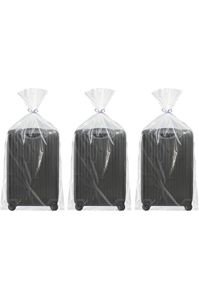 X SPRING Extra Large Clear Plastic Storage Bags, 3 PCS 40 x 60 Inch Flat Cove...
