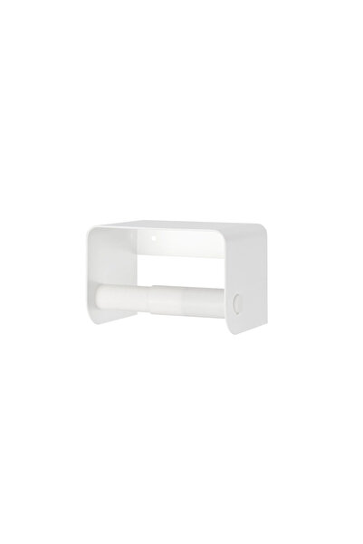 IKEA Toilet Paper Holder, White, 9X13X8 cm