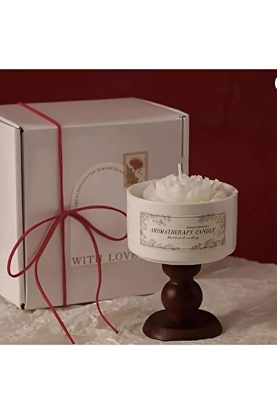 GENERAL Mikacoz Ceramic Scented Candle, Flower Scented Candle Long Lasting, S...