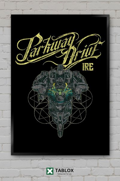 TABLOX Muzički poster metal benda Parkway Drive, metalcore, ukrasna MDF slika...
