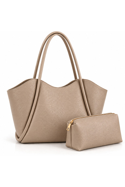 MODAMARKM Women's Large Size Shoulder Bag – Soft Leather Look Stylish Shopper...