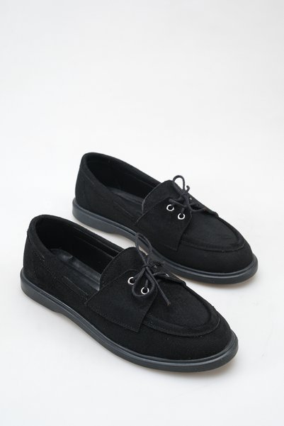 SH SİLVER MODA Kadın Loafer Makosen Casual bağcıklı Günlük Yumuşak Ayakkabı
