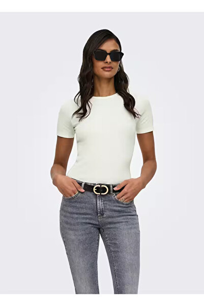 JDY JDYLUCKY L/S O NECK TOP JRS DIA