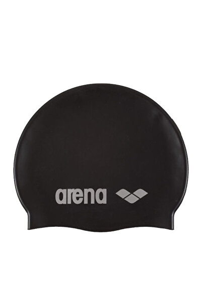 ARENA Κλασικό Μαύρο Σκουφάκι Κολύμβησης Σιλικόνης Ενηλίκων