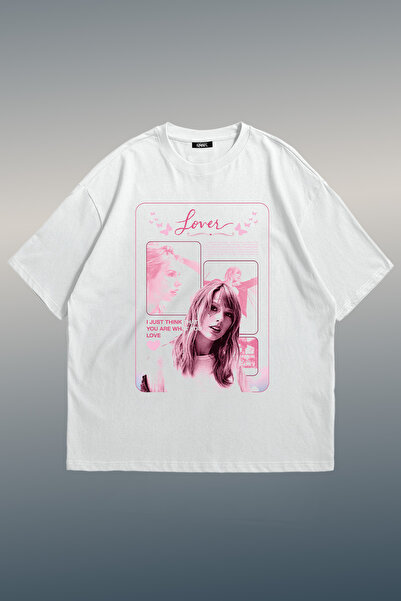 Grove Fashion Taylor Swift Lover Printed Unisex Oversize T-Shirt
