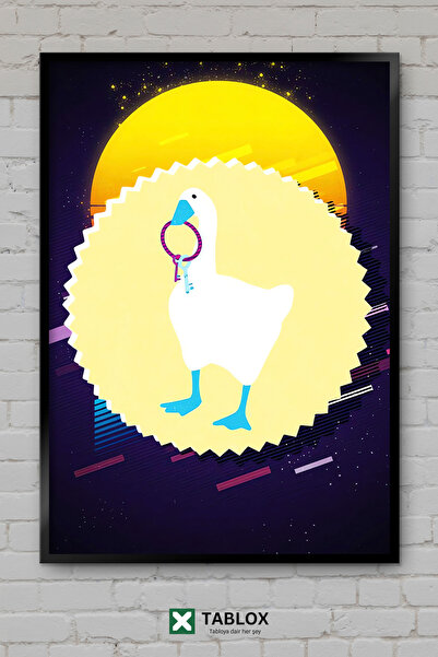 TABLOX Untitled Goose Game Παιχνίδι Goose Komik Action Puzzle Διακοσμητικός π...