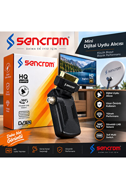 Genel Markalar Mini Scart Dijital Uydu Alıcısı