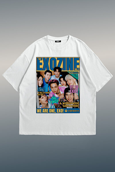 Grove Fashion Exo Printed Unisex Oversize T-Shirt