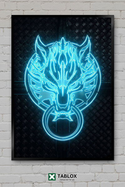 TABLOX 3d Strife Emblem Darksiders Game Poster Decorativ Tablou decorativ înr...