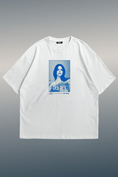 Grove Fashion Y2K Lana Del Rey Printed Unisex Oversize T-Shirt