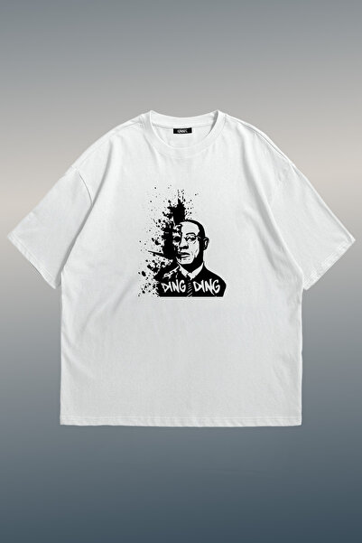 Grove Fashion Breaking Bad Bang Printed Unisex Oversize T-Shirt