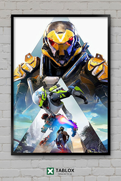 TABLOX Αφίσα δράσης Anthem Video Game Space Armor Action, Διακοσμητικός πίνακ...